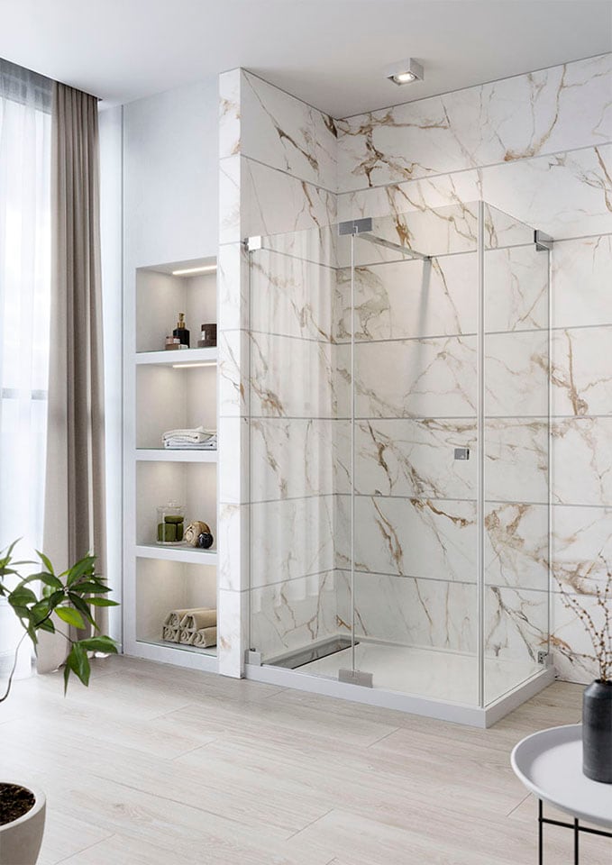 These Walk-In Shower Ideas Will Help You Find Your Zen