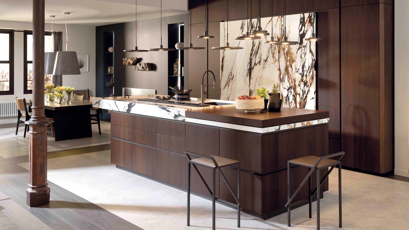Cucina E6.90 Roble Torrefacto+Xtone Paonazzo Polished Gamadecor Urbatek Porcelanosa.jpg