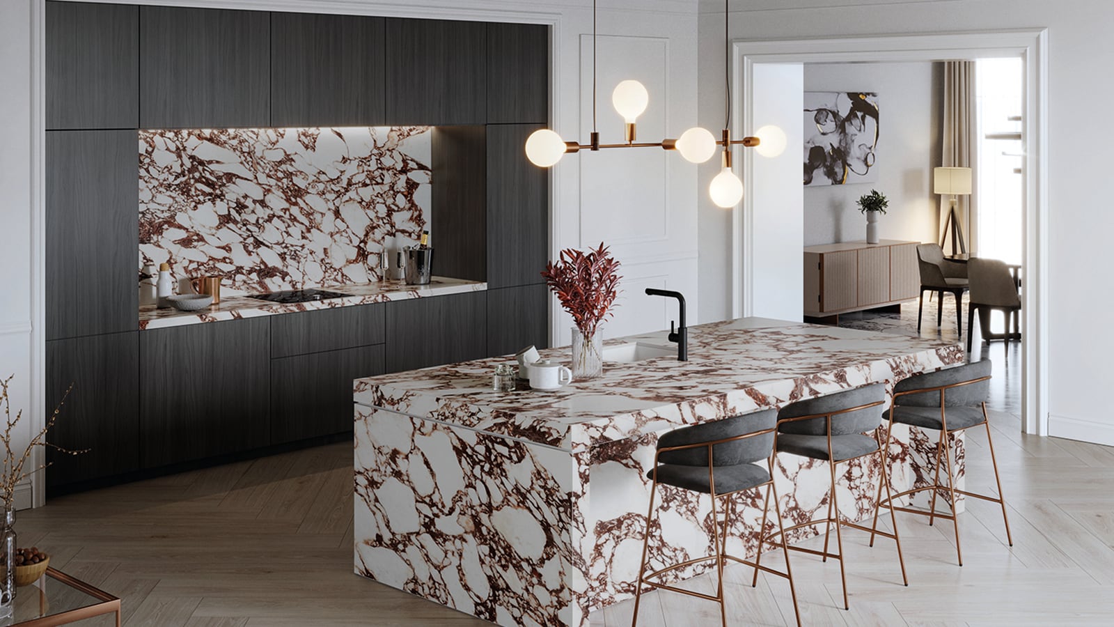 Смеситель для кухни Bridge Negro Noken Porcelanosa