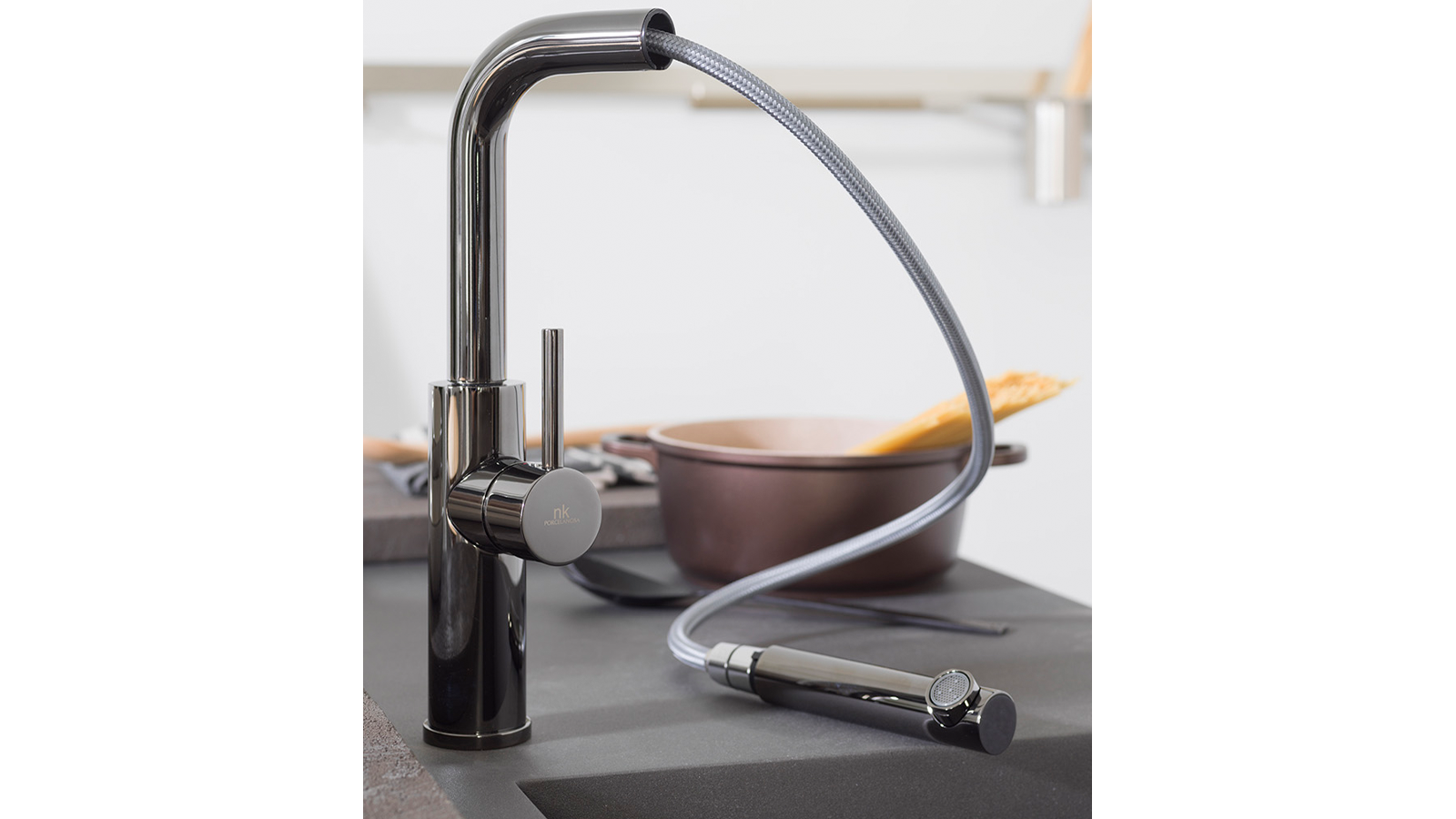 Смеситель для кухни Bridge Titanium Noken Porcelanosa