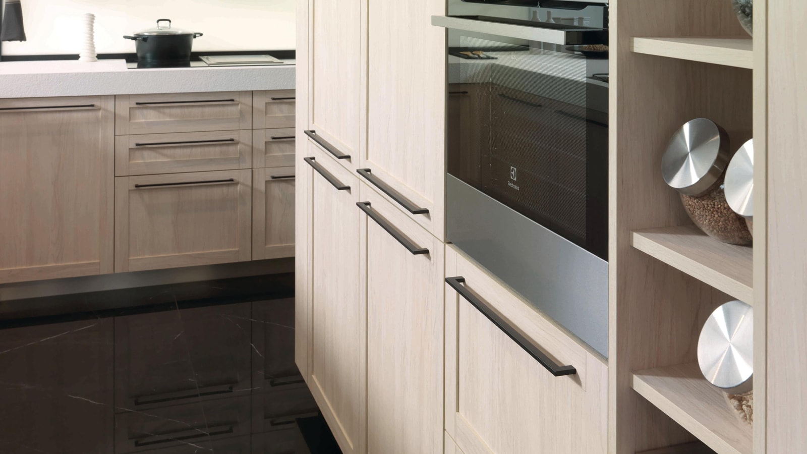 R1.40 kitchen cubbies and shelves Etimoe Ice Gamadecor Porcelanosa