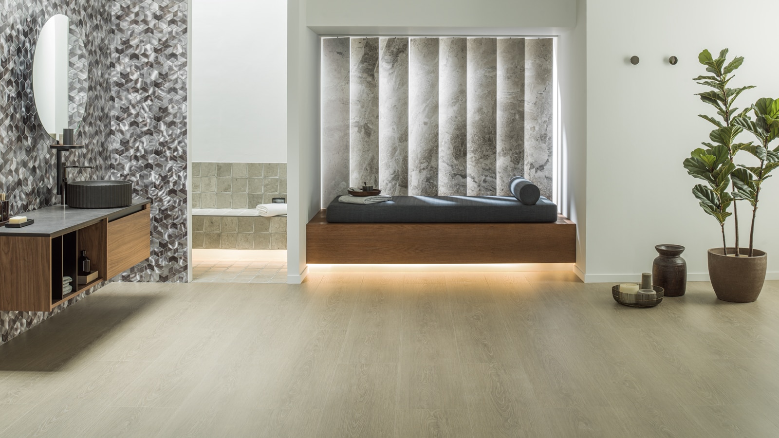 Hall: new large format laminate flooring for any room