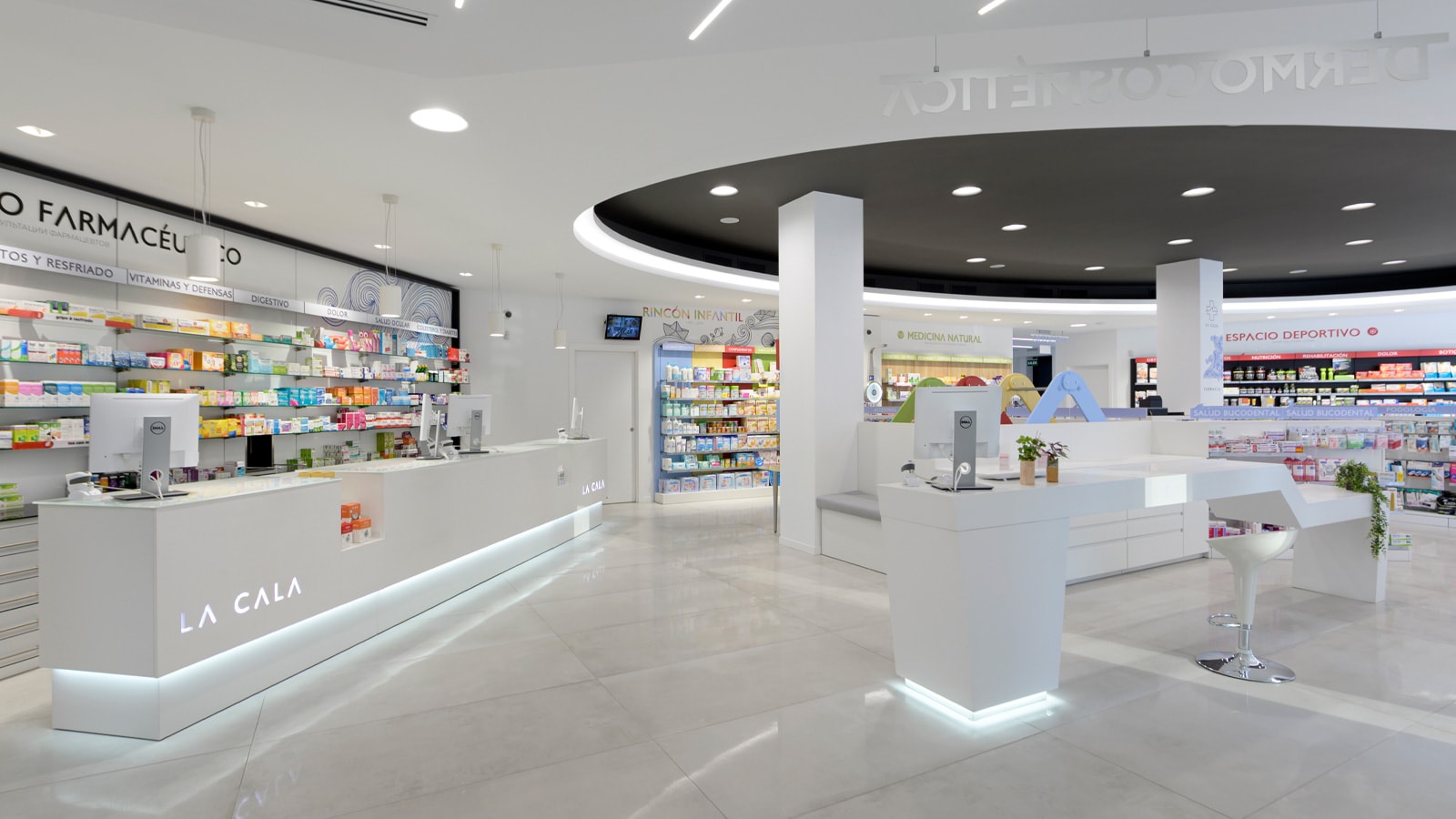 Krion® Lux offre une solution parfaite au secteur pharmaceutique