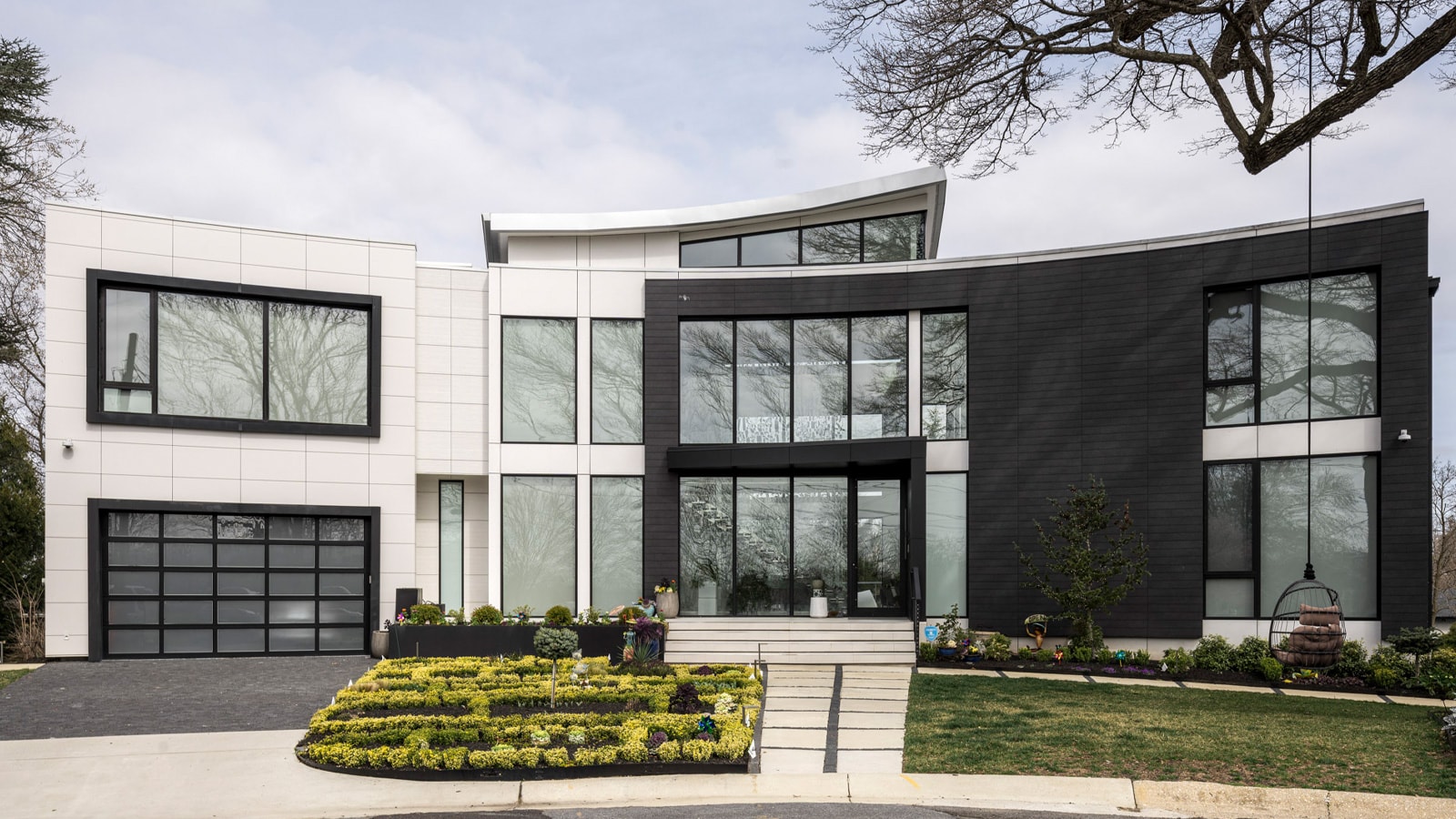 Une maison "black and white" dans le Maryland