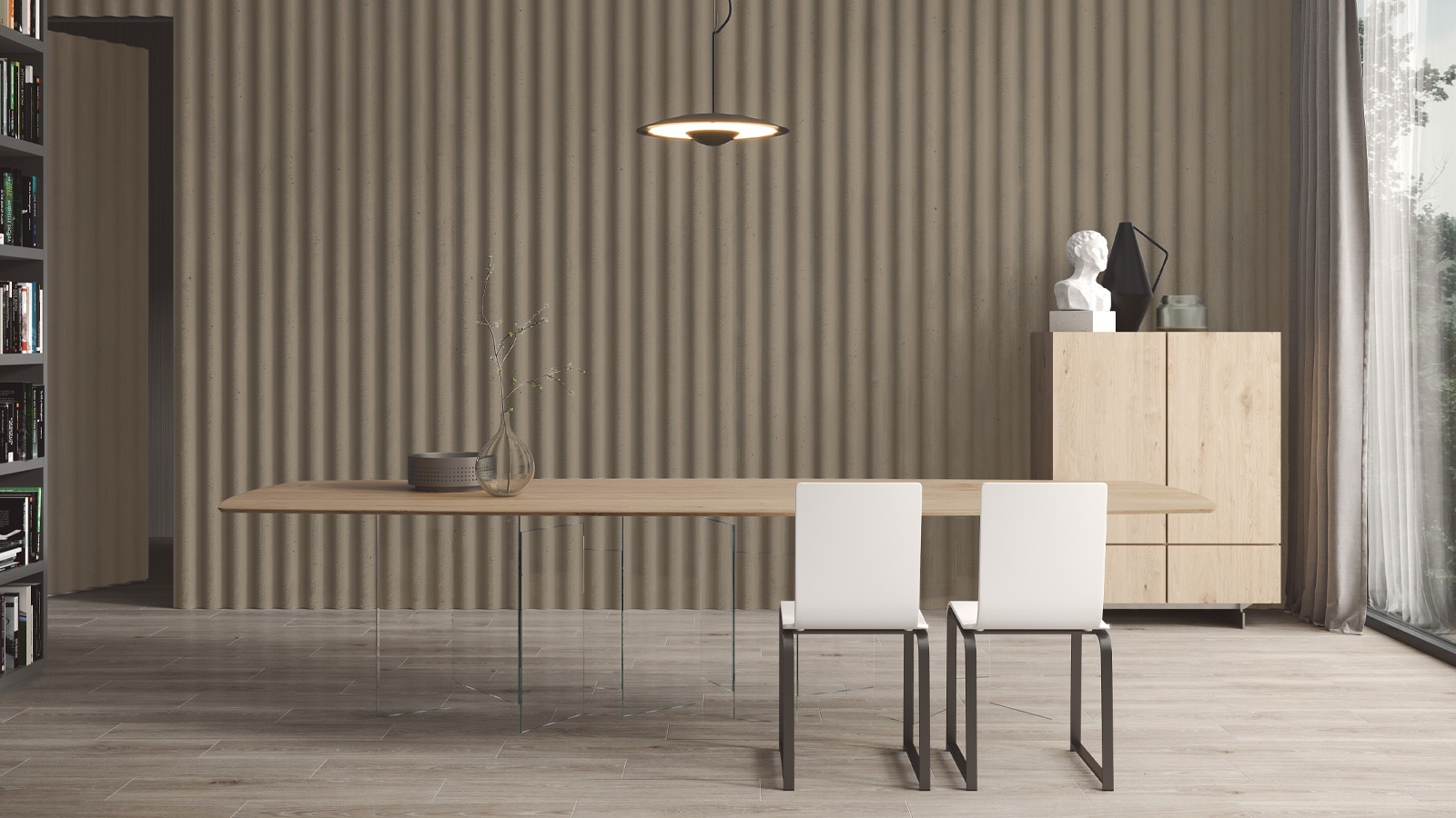 Béton et mer réunis dans "Wave" de Fitwall®