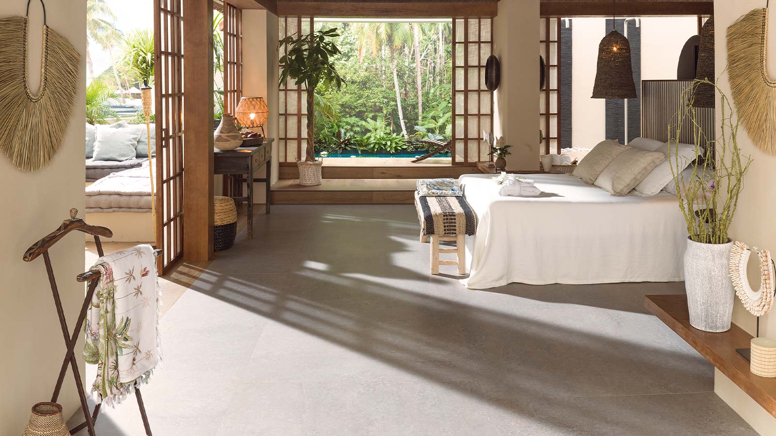Porcelanosa meets Bali, un hôtel de charme en Indonésie