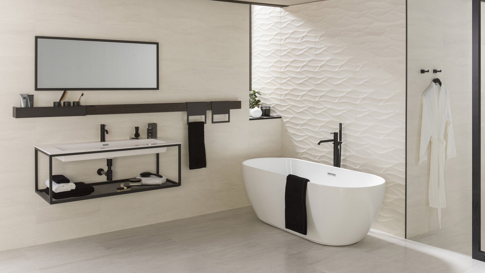 Textured wall tiles to transform your walls