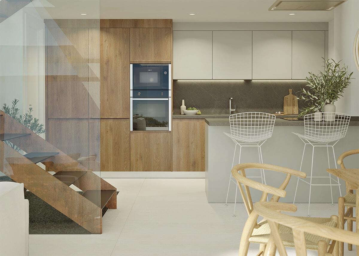7 modern Scandinavian kitchen design ideas Porcelanosa