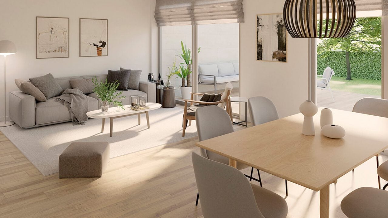 Small lounge with dining table discount