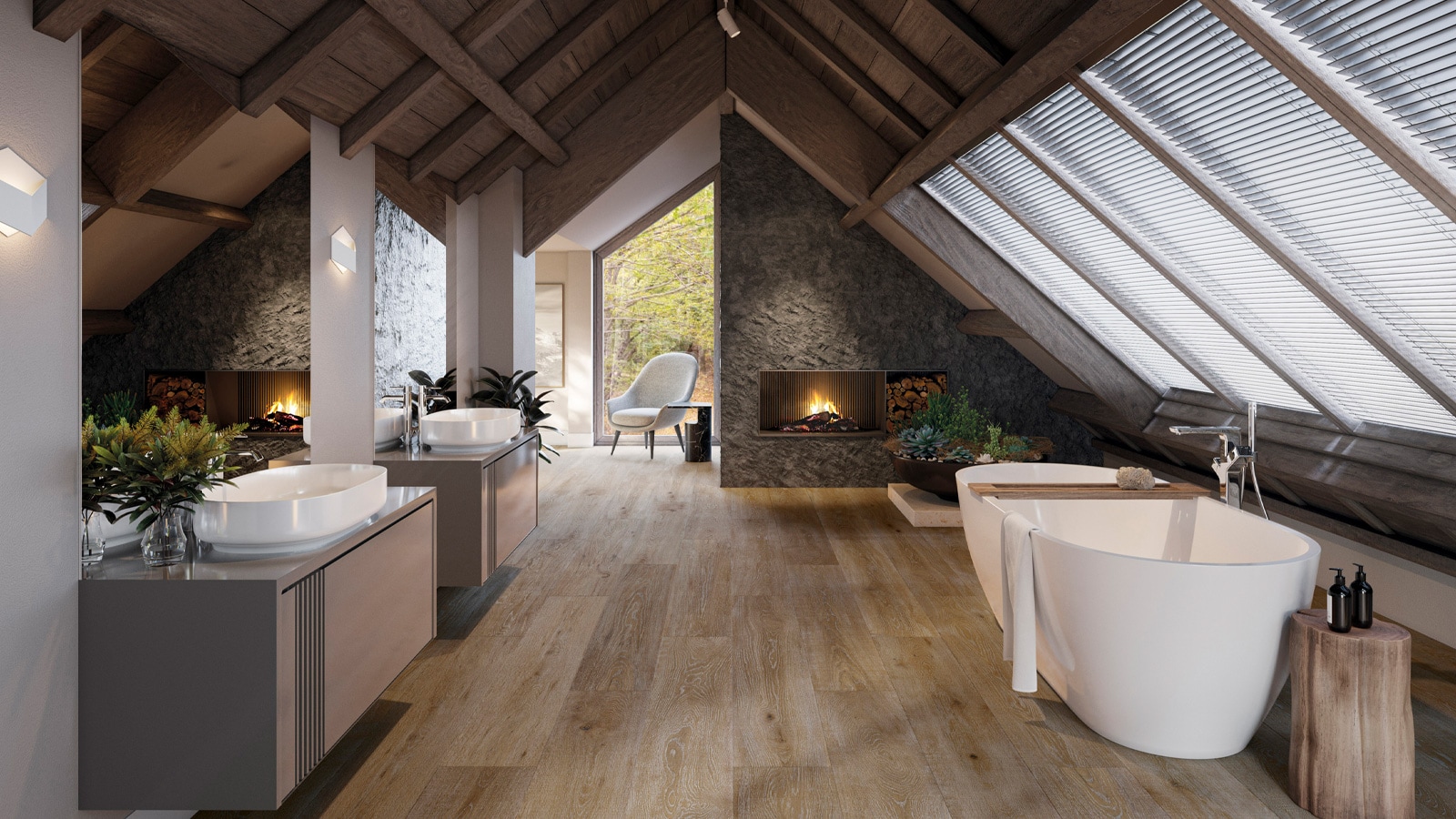 Claves decorativas para tener un baño rústico