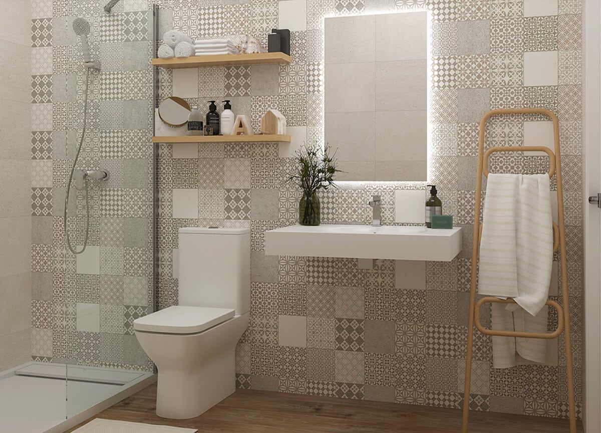 Floating Shower Shelf Design Ideas