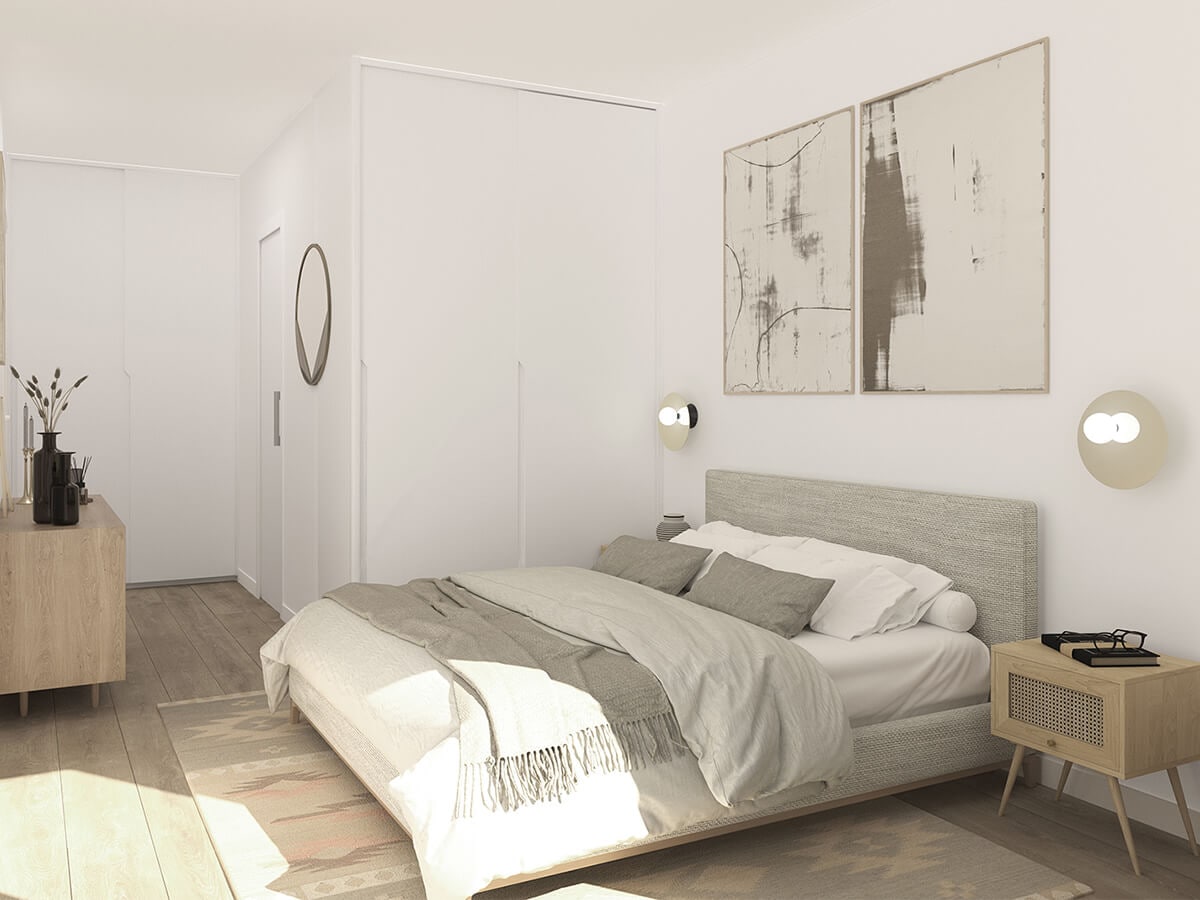 Japandi bedroom ideas: how to create a Japandi style bedroom | Porcelanosa