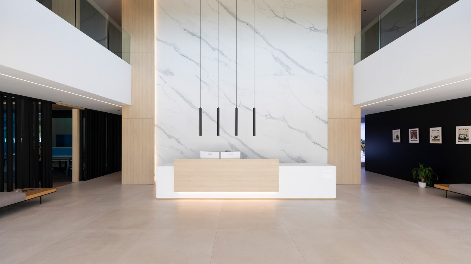 MaxColchon redesigns its head office with Porcelanosa