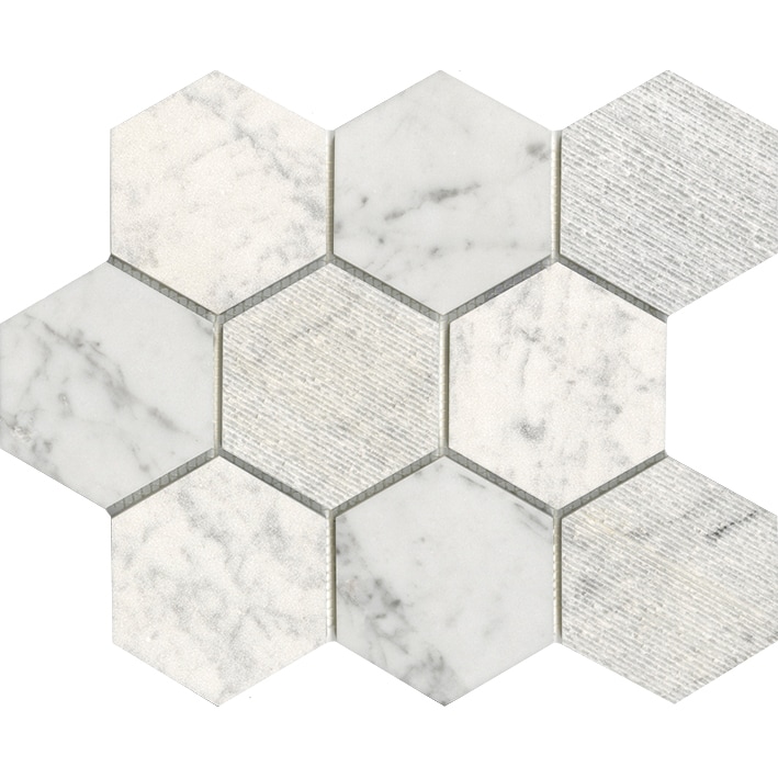 world-hexagon-texture-white