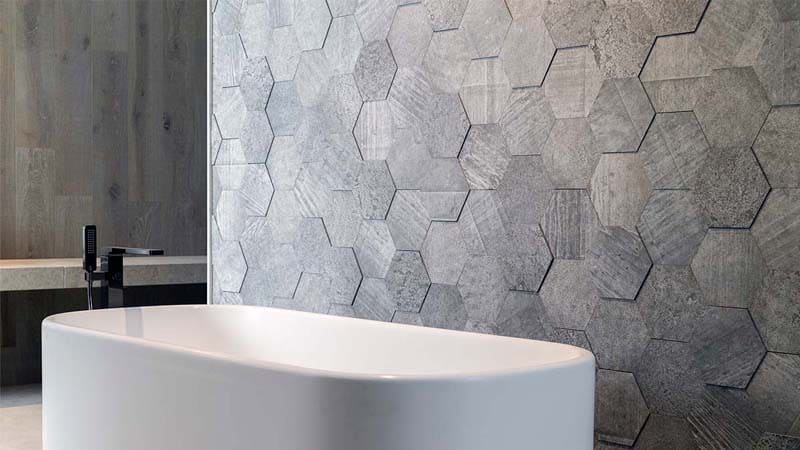 A Guide To Hexagon Bathroom Tile Ideas, Bathroom Tile Design App