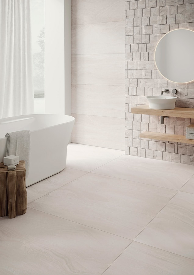 Cream bathroom tiles: tips and pitfalls to avoid | Porcelanosa