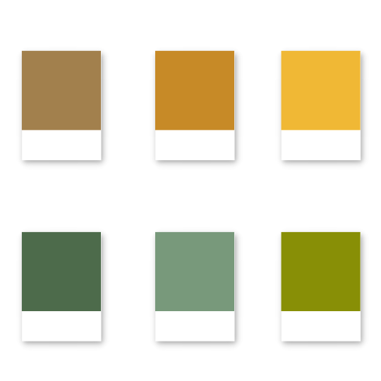 Earthy tones - Palette 2