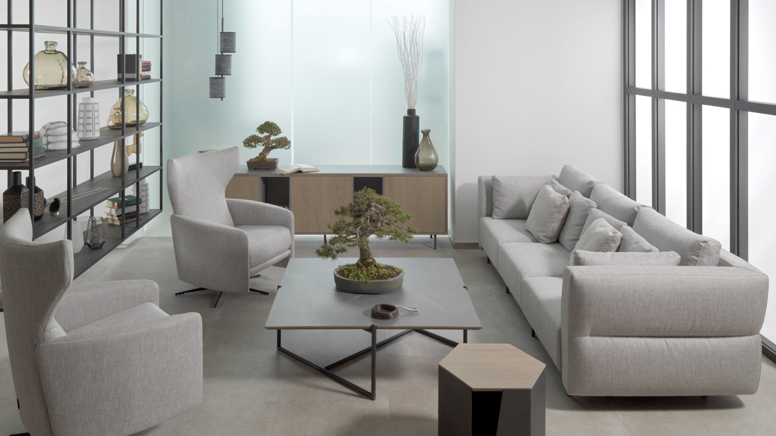 I nuovi divani di Gamadecor per soggiorni moderni