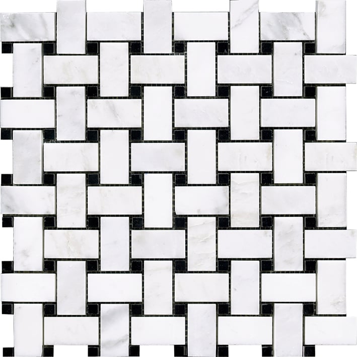 VICTORIAN TRENZADO MARMARA NEGRO 30X30X1