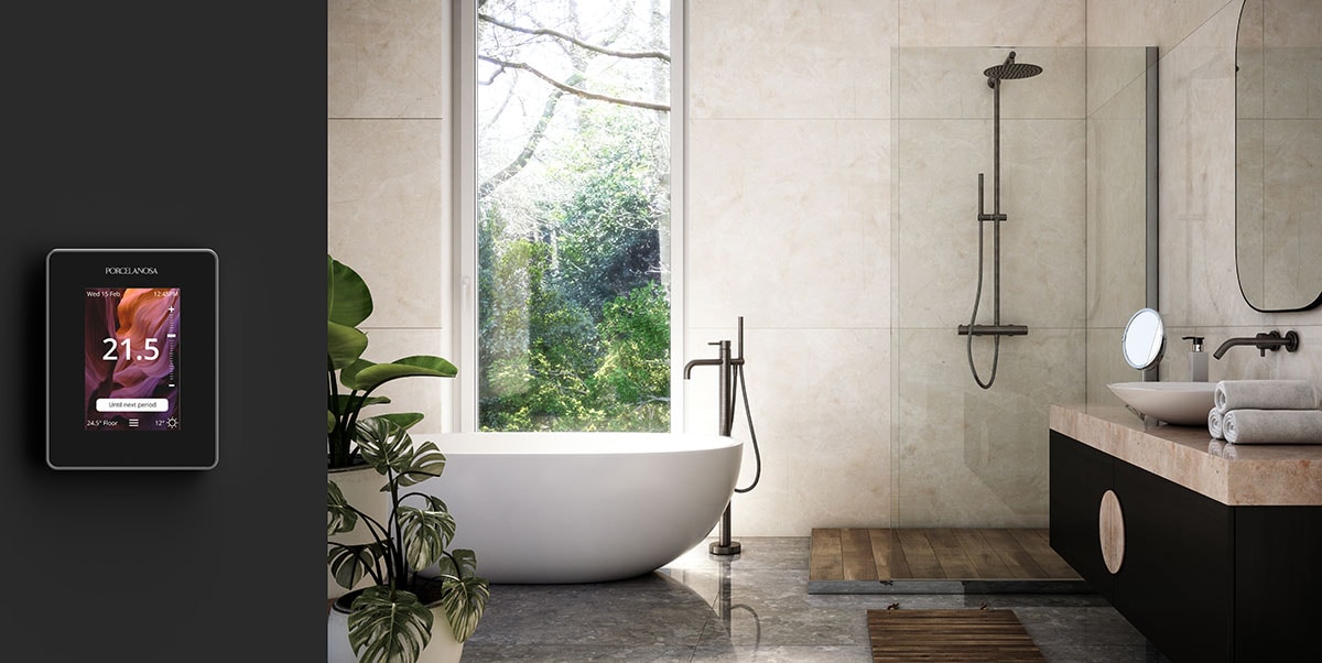 Warm Floor Tiles: Best Tiles For Underfloor Heating | Porcelanosa