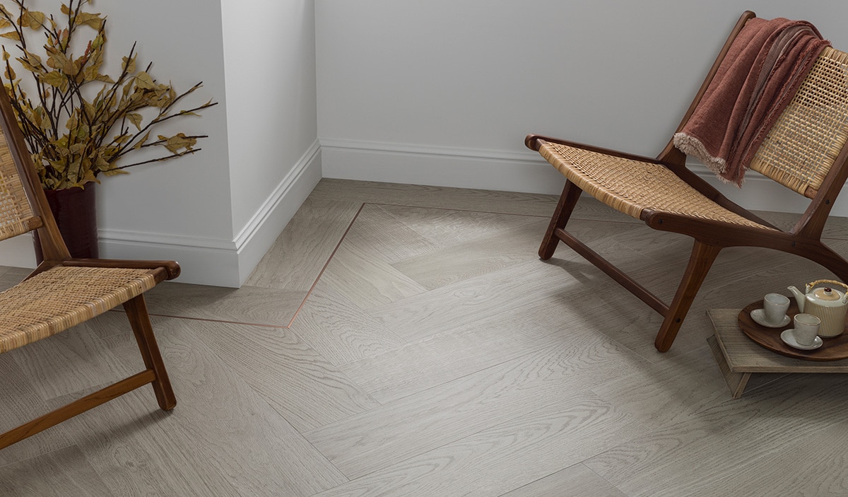 Floor tile layout patterns