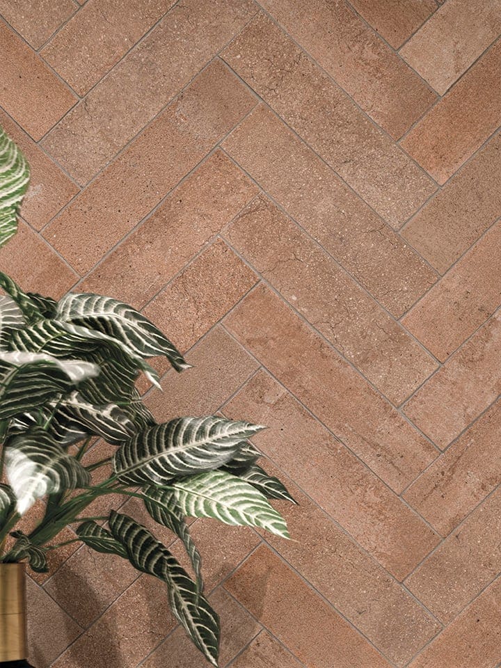 Terracotta effect tiles