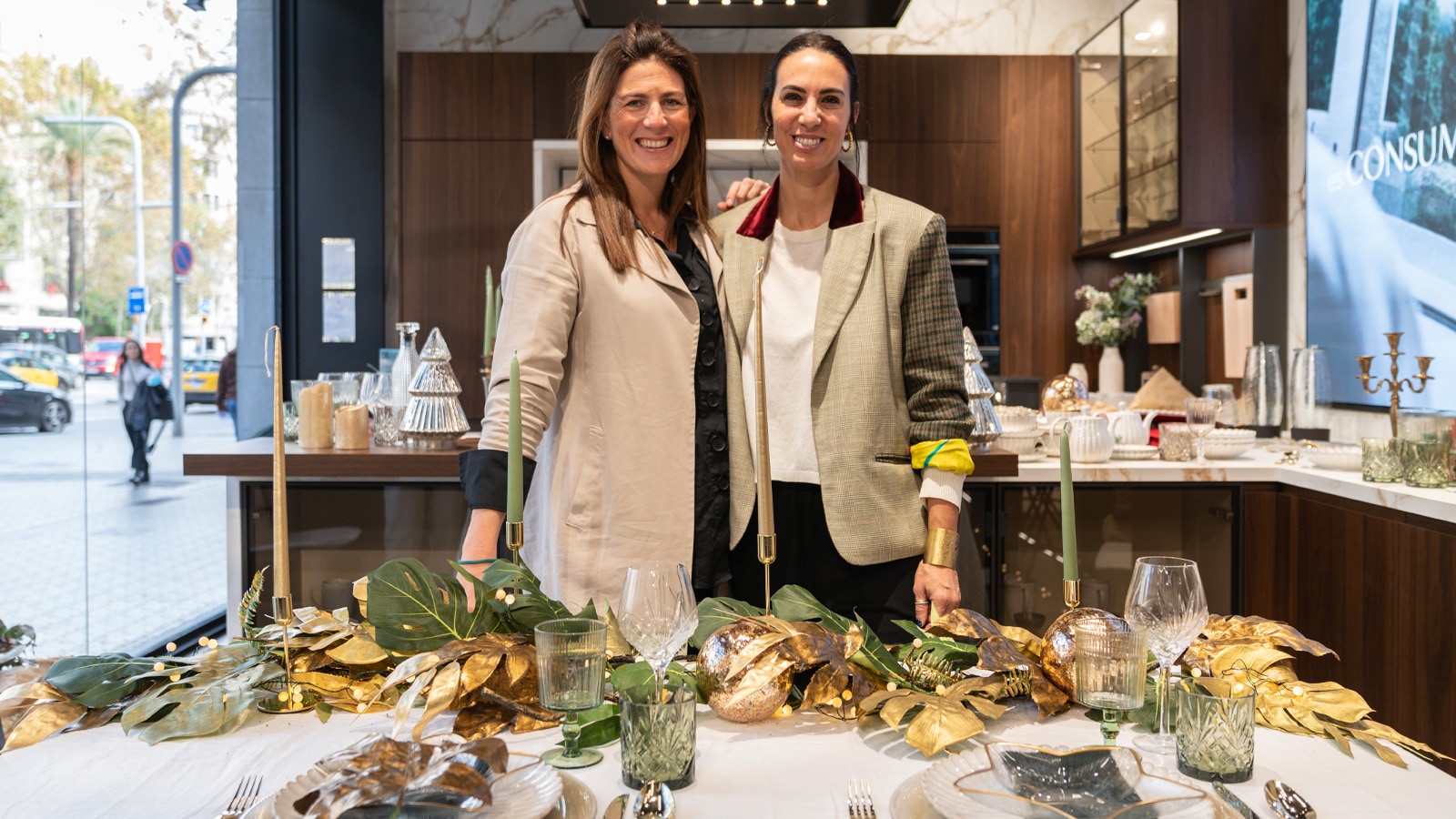 Dress your Christmas table with interior designer Pía Capdevila and Porcelanosa