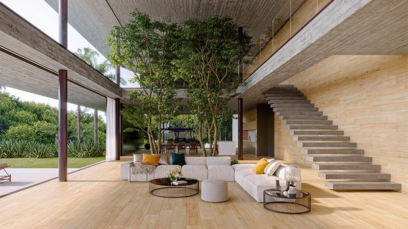 Natural Interior Design: Calming & Responsible Décor