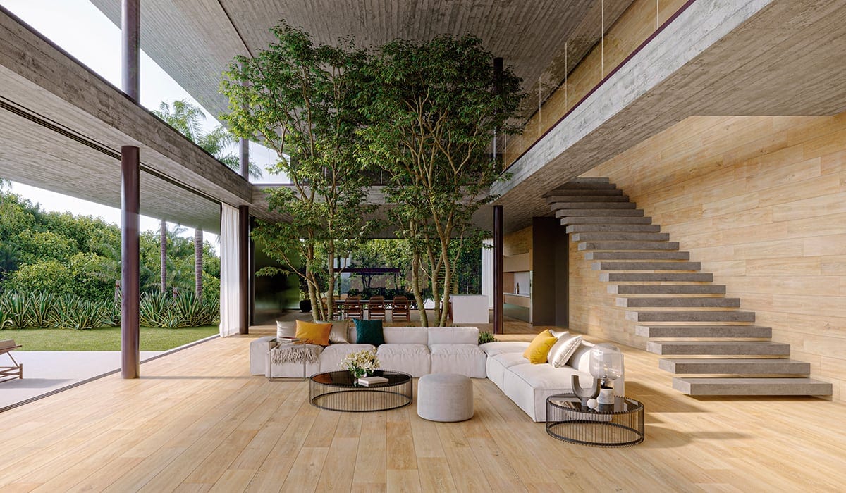 Natural on sale interior design