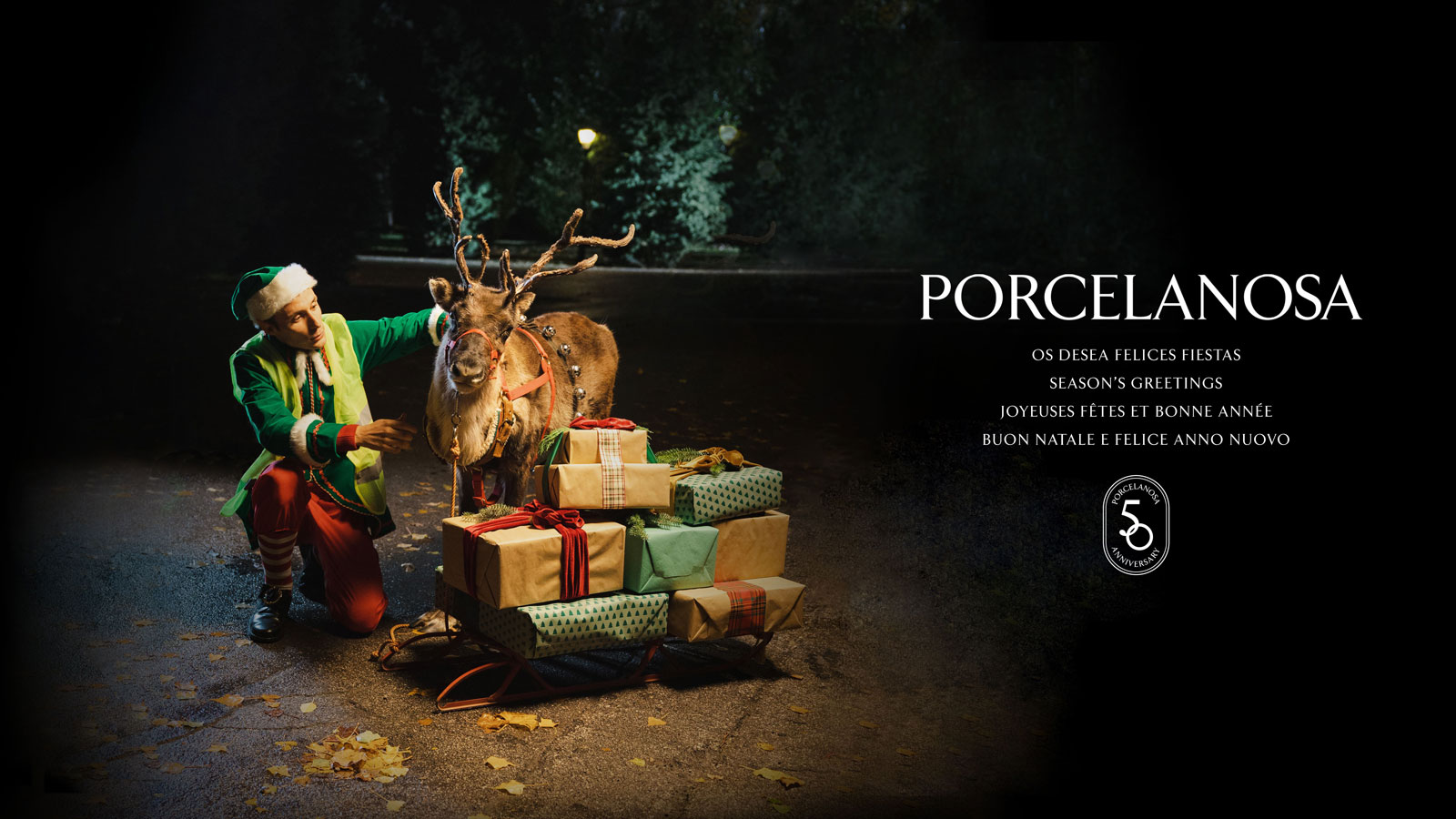 Porcelanosa les desea unas felices fiestas