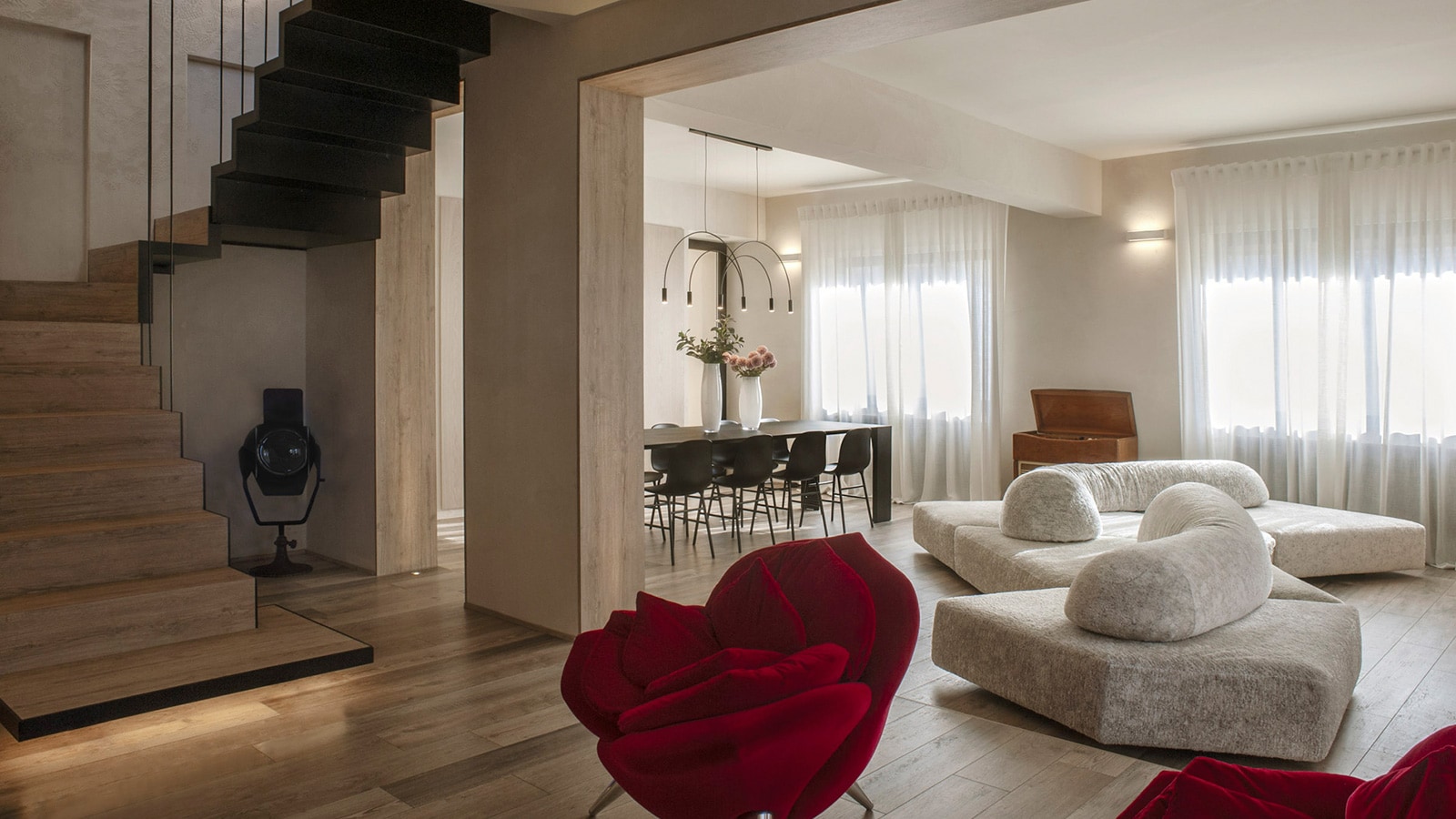 Rome Penthouse, a loft imbued with Italian style
