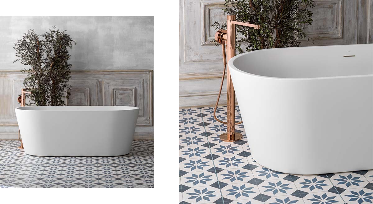 Star bathroom tiles