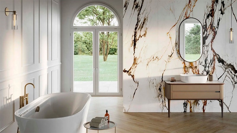 Best Bathroom Feature Wall Ideas