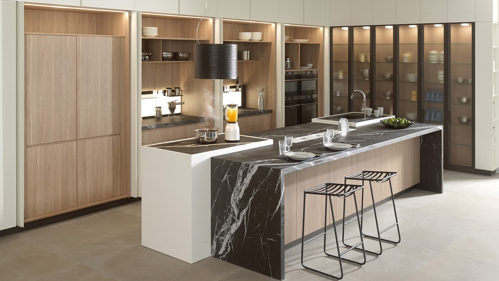 Plan de travail duel invisible : la grande nouveauté de SmartKitchen -  PORCELANOSA TrendBook