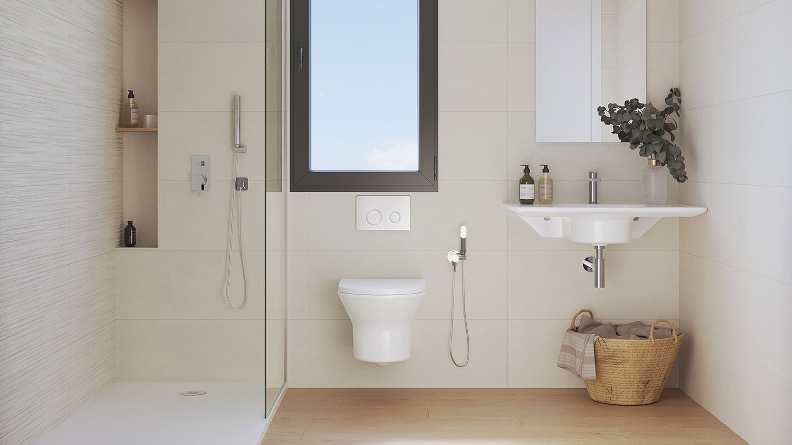 Hornacinas en el cuarto de baño: un detalle práctico y decorativo
