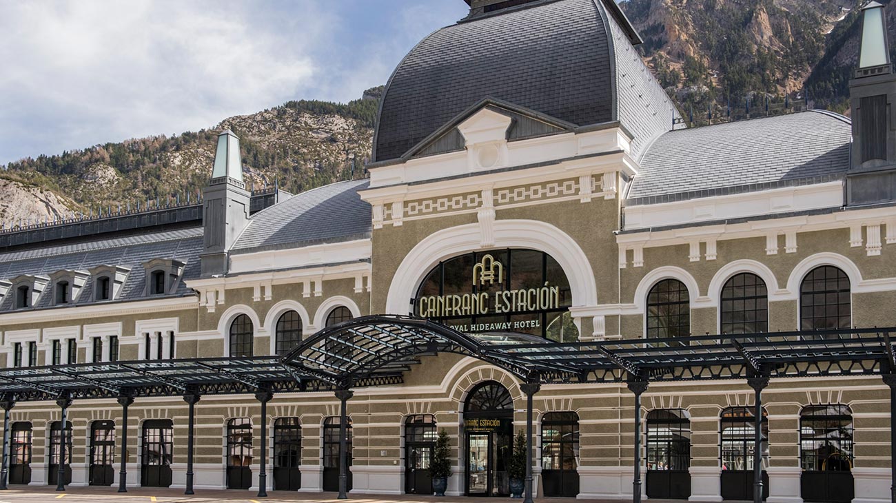 Contemporary design for the historic station of Canfranc