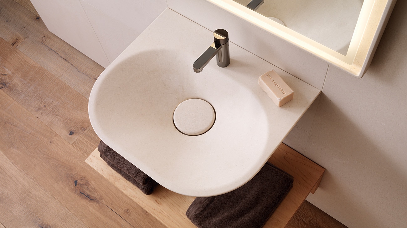 Tono Stone Basin sink, by L' Antic Colonial.