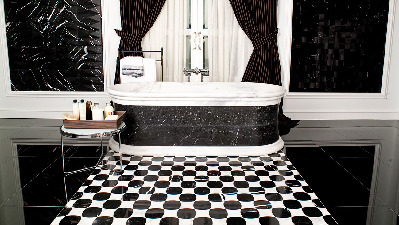 Rediscover Black and White Floor Tiles