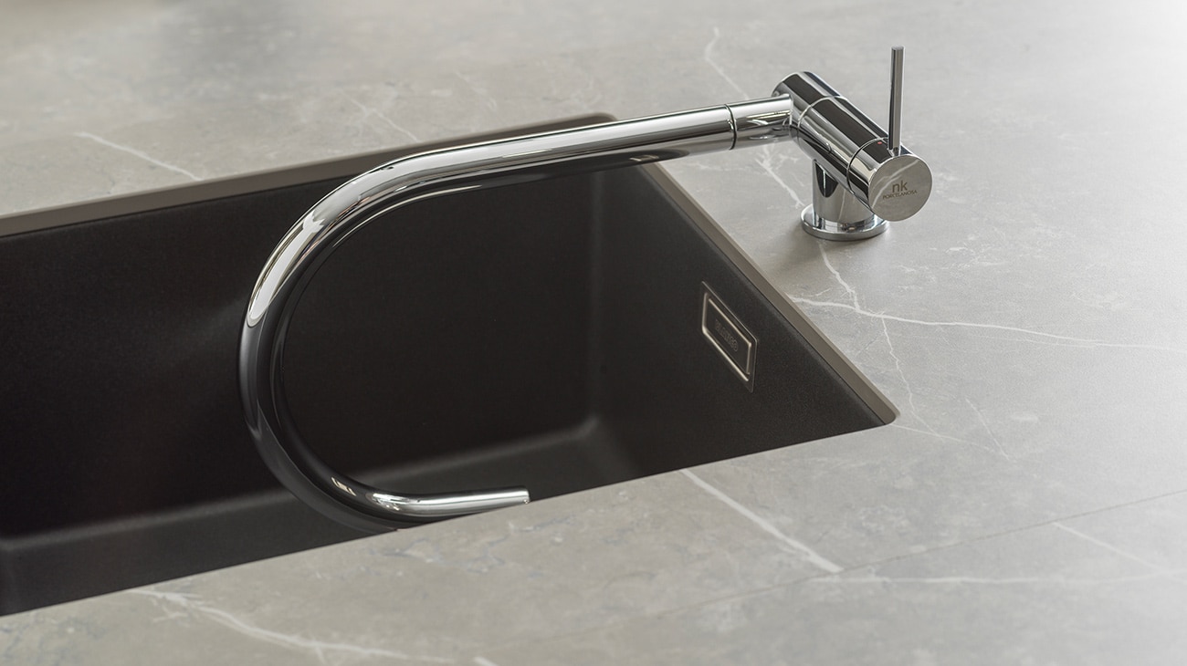 Rubinetto da cucina pieghevole Fold Cromo di Noken