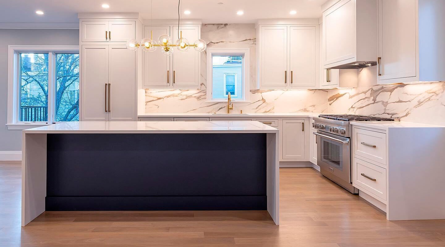 Luxury white kitchen