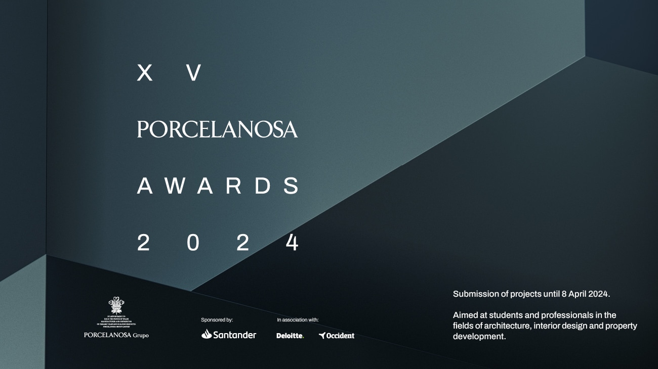 Les Prix Porcelanosa présentent leur XVe édition