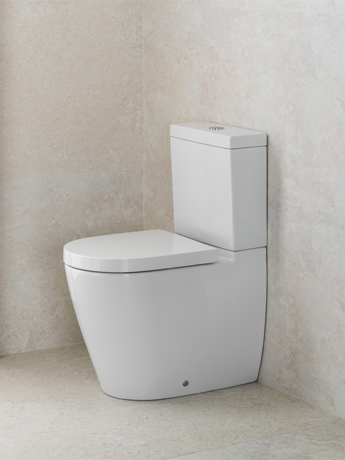 Sanitario y bidé a suelo Acro Compact de Noken.