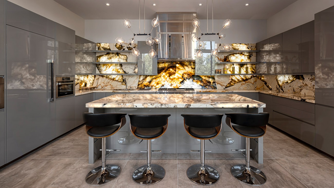Kitchen fronts: ideas, materials and trends | PORCELANOSA