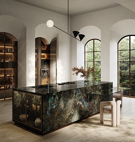 Kitchen fronts: ideas, materials and trends | PORCELANOSA