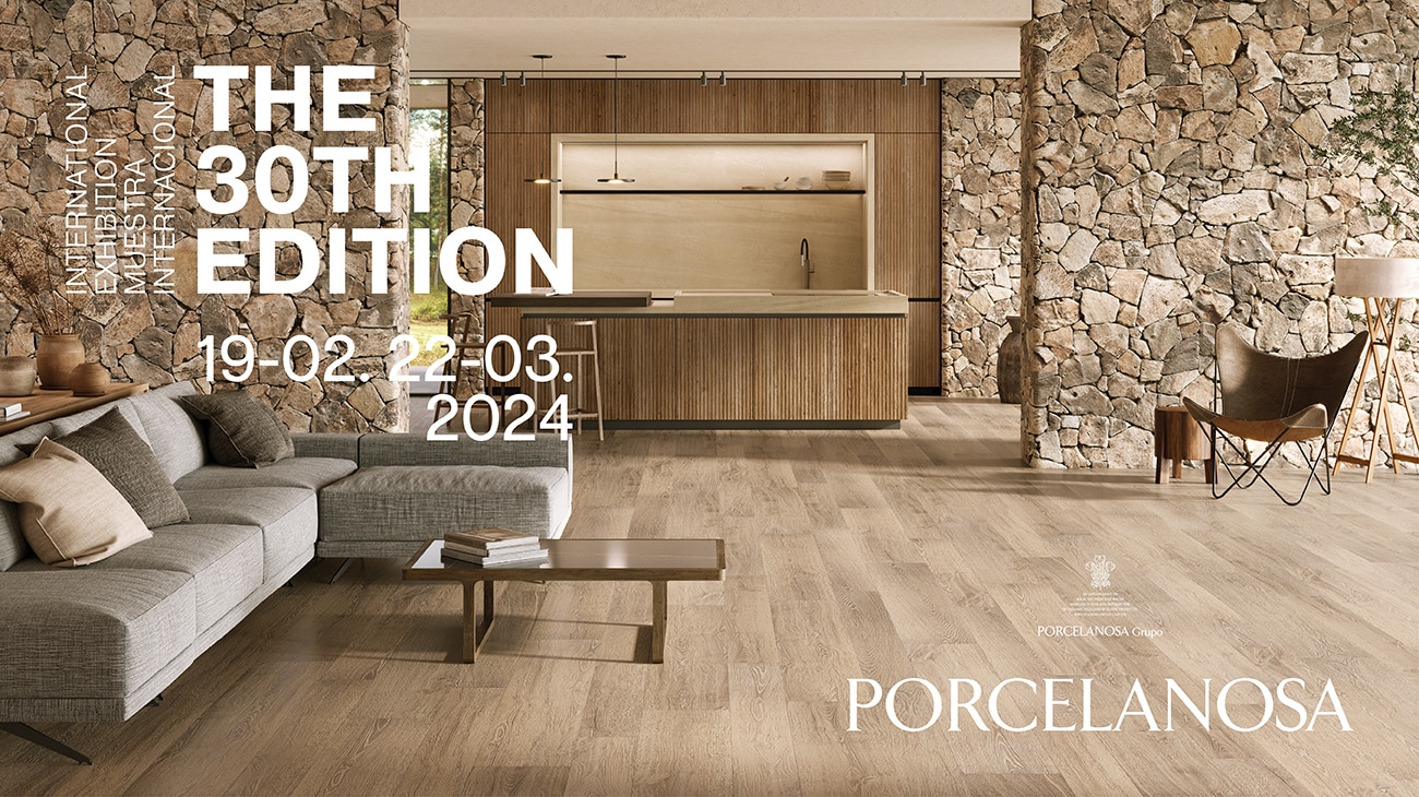Porcelanosa celebrates its 30th International Exhibition with a month of events