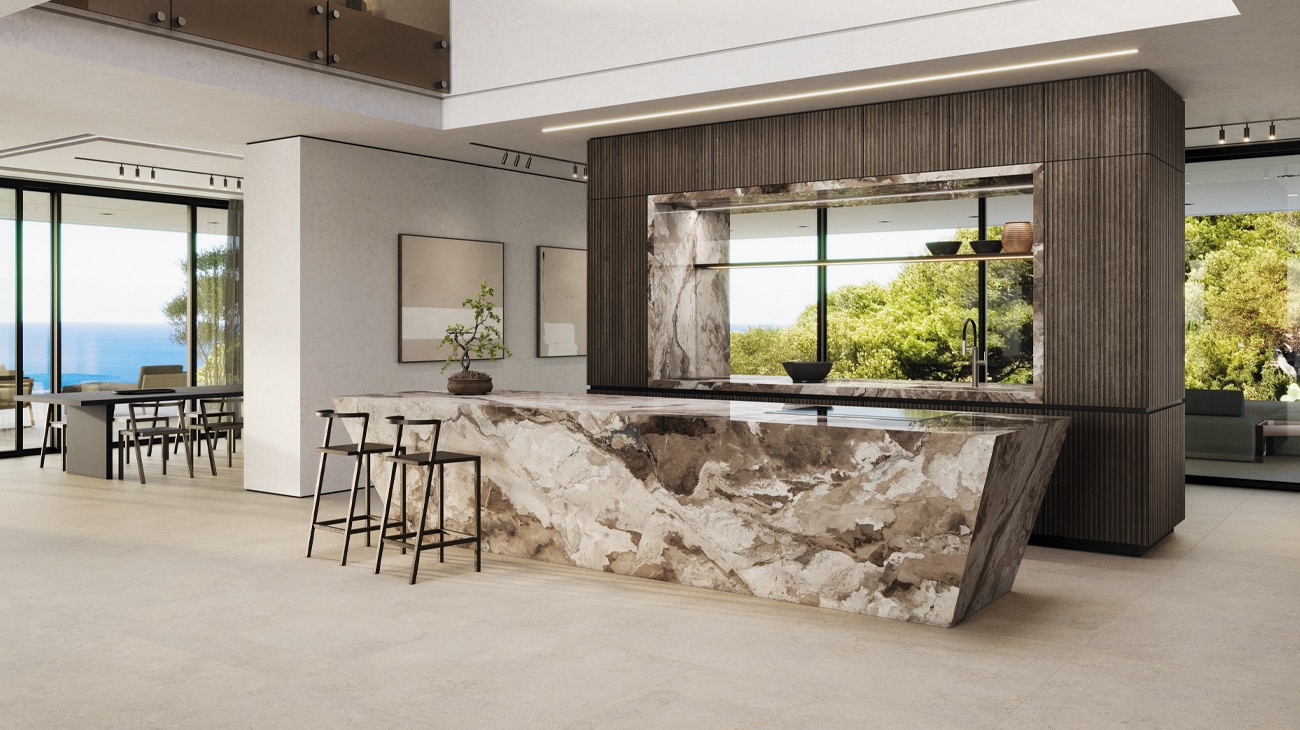 Kitchen fronts: ideas, materials and trends | PORCELANOSA