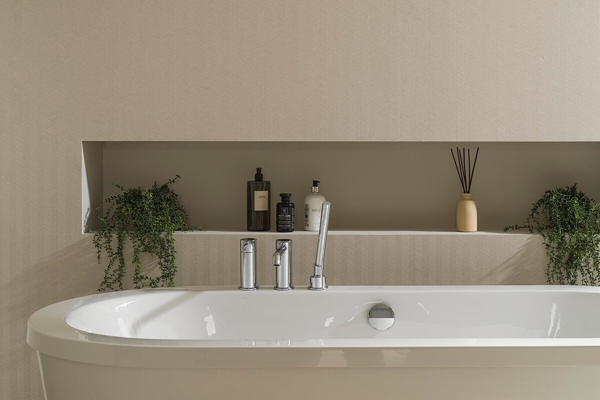 The Why and How of Wallpaper in Bathroom Design Porcelanosa