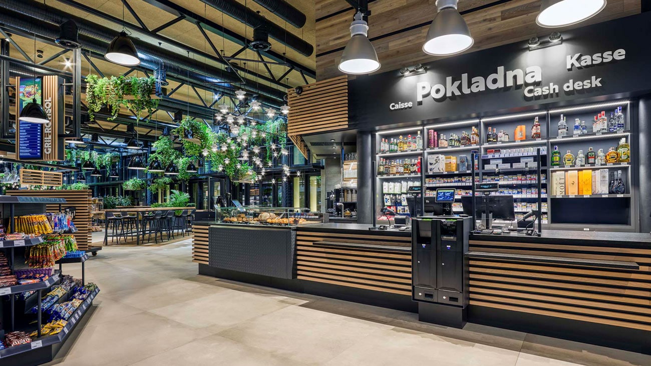 Gas Station Inside Layout