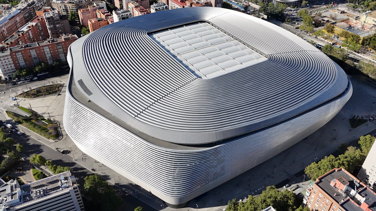 La exclusividad de Porcelanosa en el nuevo Bernabéu
