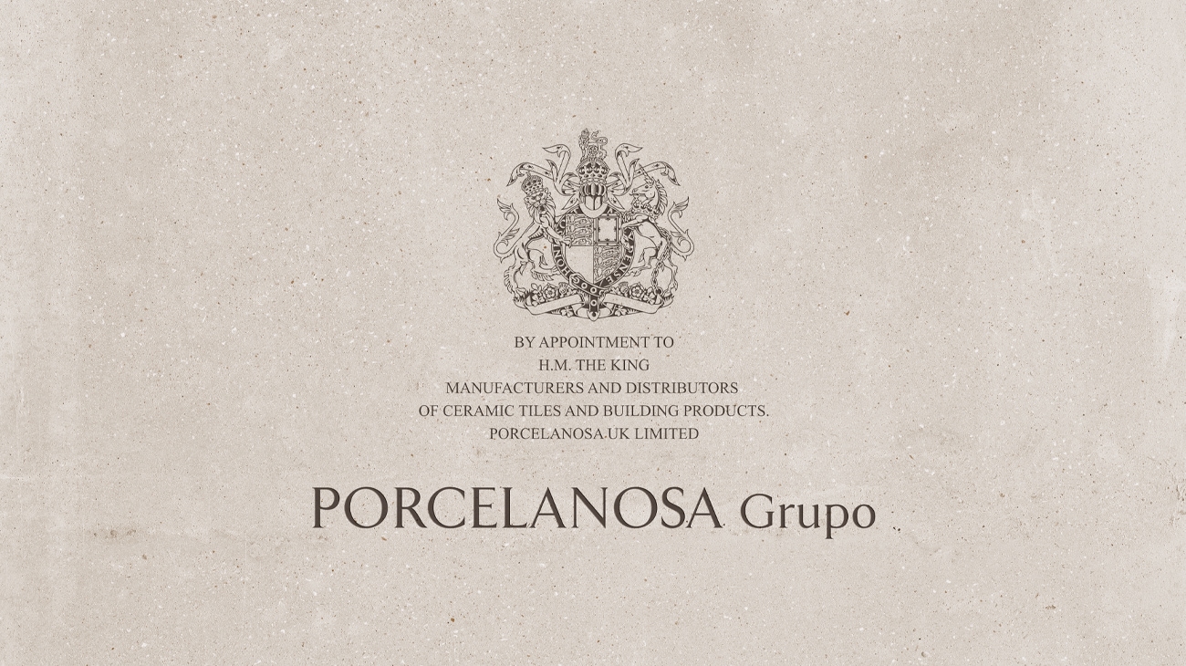 Porcelanosa devient fournisseur officiel de la maison royale d’Angleterre